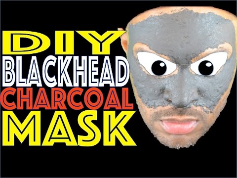 Activated charcoal peel off mask diy