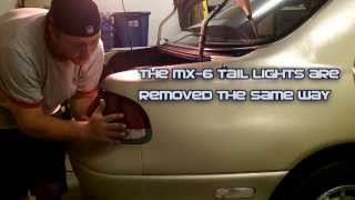 Mazda 626 Replacing Tail Light Bulbs 1993 2002 Youtube