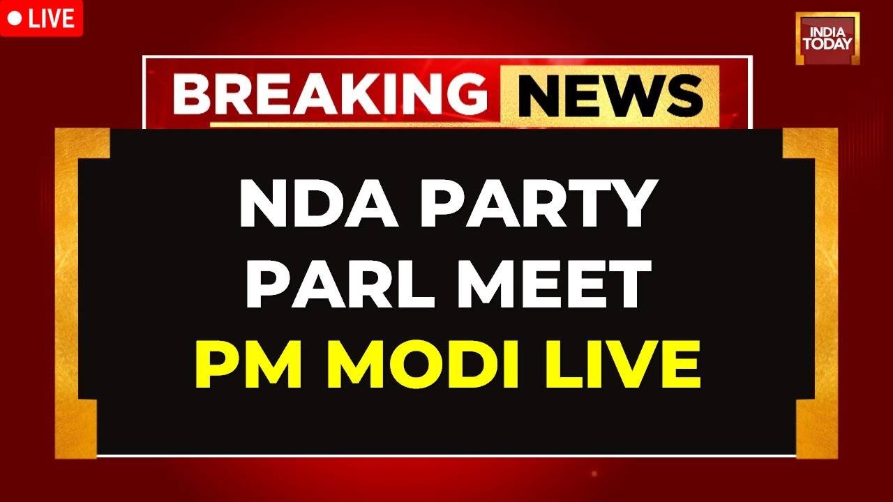 NDA Party Parliament Meet Inside Images LIVE | PM Modi To Address NDA Party  Meet In Parliament