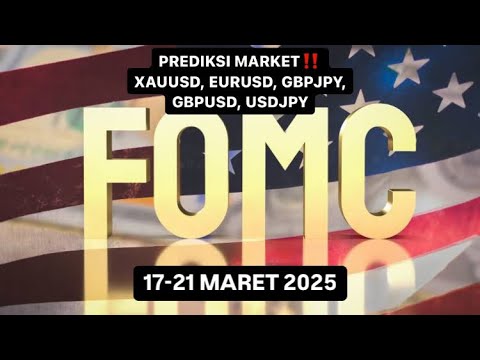 PREDIKSI MARKET MINGGUAN‼️(17-21 MARET 2025) EURUSD GBPJPY GBPUSD USDJPY XAUUSD GOLD BTC BITCOIN