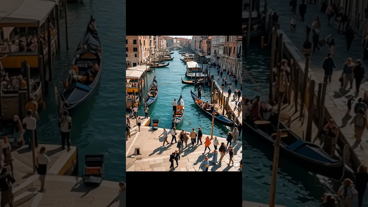 A monster attack occurs in Venice, Italy. 