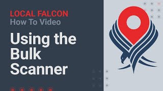 Local Falcon - Using the Bulk Scan Feature