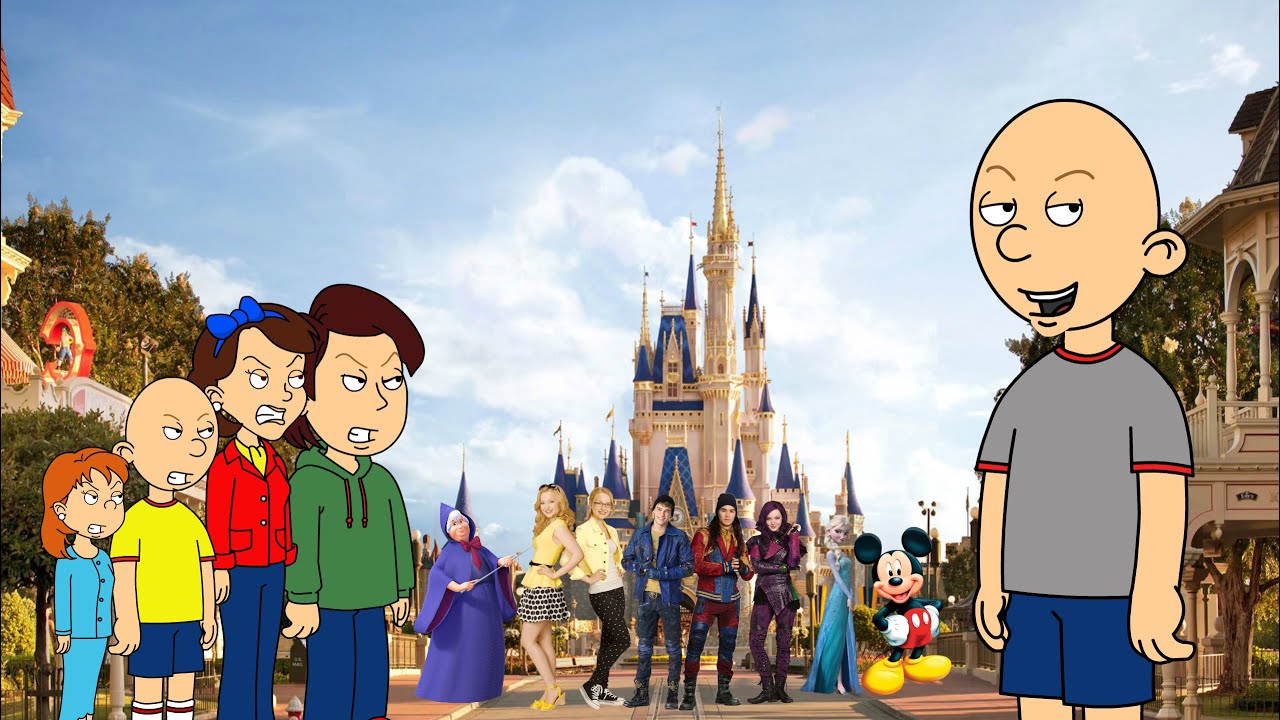 Classic Caillou Misbehaves At Disney World/Grounded