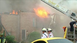 Fairfield apartment building collapses after fire