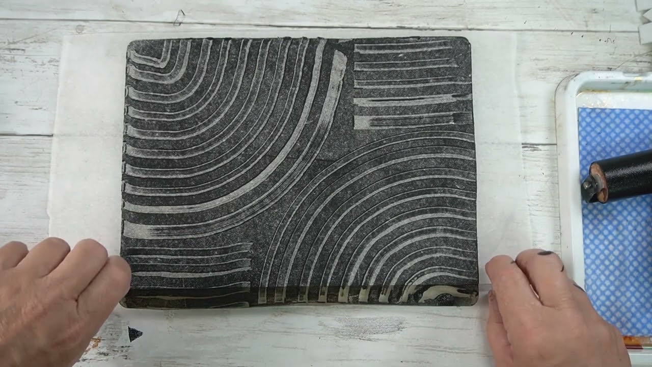 Sally Hirst Reviews Tools For Gelli Printing