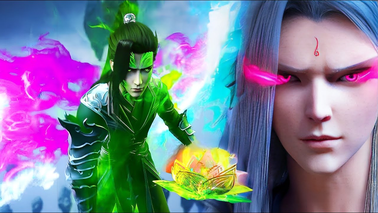 Расколотая Битвой Синева Небес - 3 ЦВЕТНЫЙ Лотос Сяо Яня! Объединение 3 ...