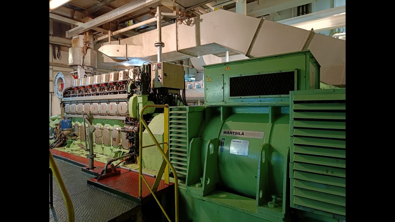 MAK 8 M20 Crankshaft Repair | In-Situ Crankshaft Grinding at Dry Dock ⚙️🚢 