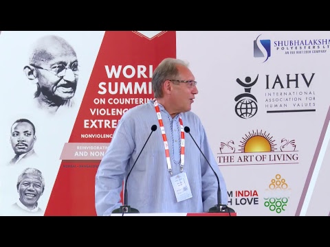 October 2: Gurudev’s address in World Summit on countering violence and extremism - October 2: Gurudev’s address in World Summit on countering violence and extremism