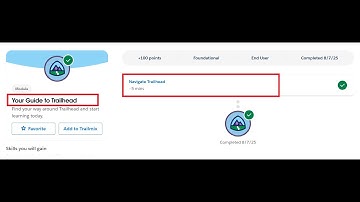 Navigate Trailhead | Your Guide to Trailhead | Find Your Way Around Trailhead | Salesforce Trailhead