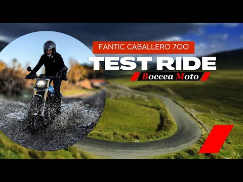 TETS RIDE PROVA - CABALLERO 700 - FANTIC - BOCCEA MOTO ROMA