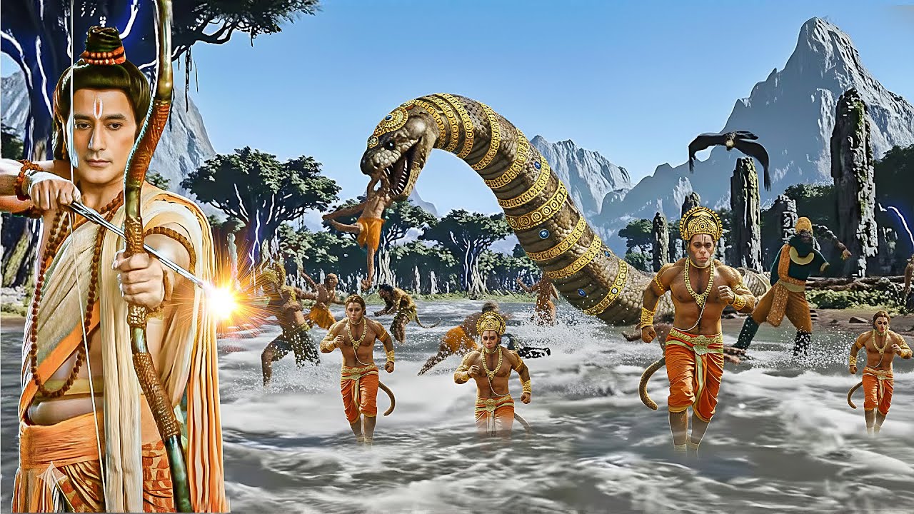 राम की सेना पर टूट पड़ा विशालकाय नाग | राम जी कैसे करेंगे रक्षा | HANUMAN | New EP 2026