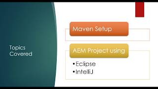 Adobe Experience Manager (AEM) for Beginners 1 - Project Setup Introduction