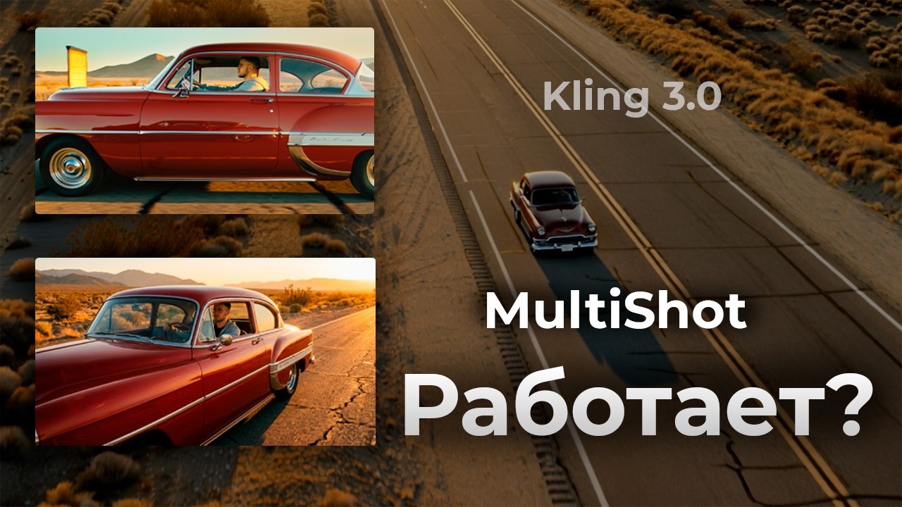 Kling 3.0 — разбор на практике: теория + пример