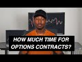 How much time to get on options contracts