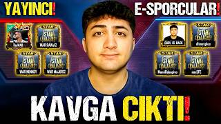YAYINCI BENİMLE DALGA GEÇTİ... E-SPORCULARI ÇAĞIRDIM! KAVGA ÇIKTI! | PUBG Mobile