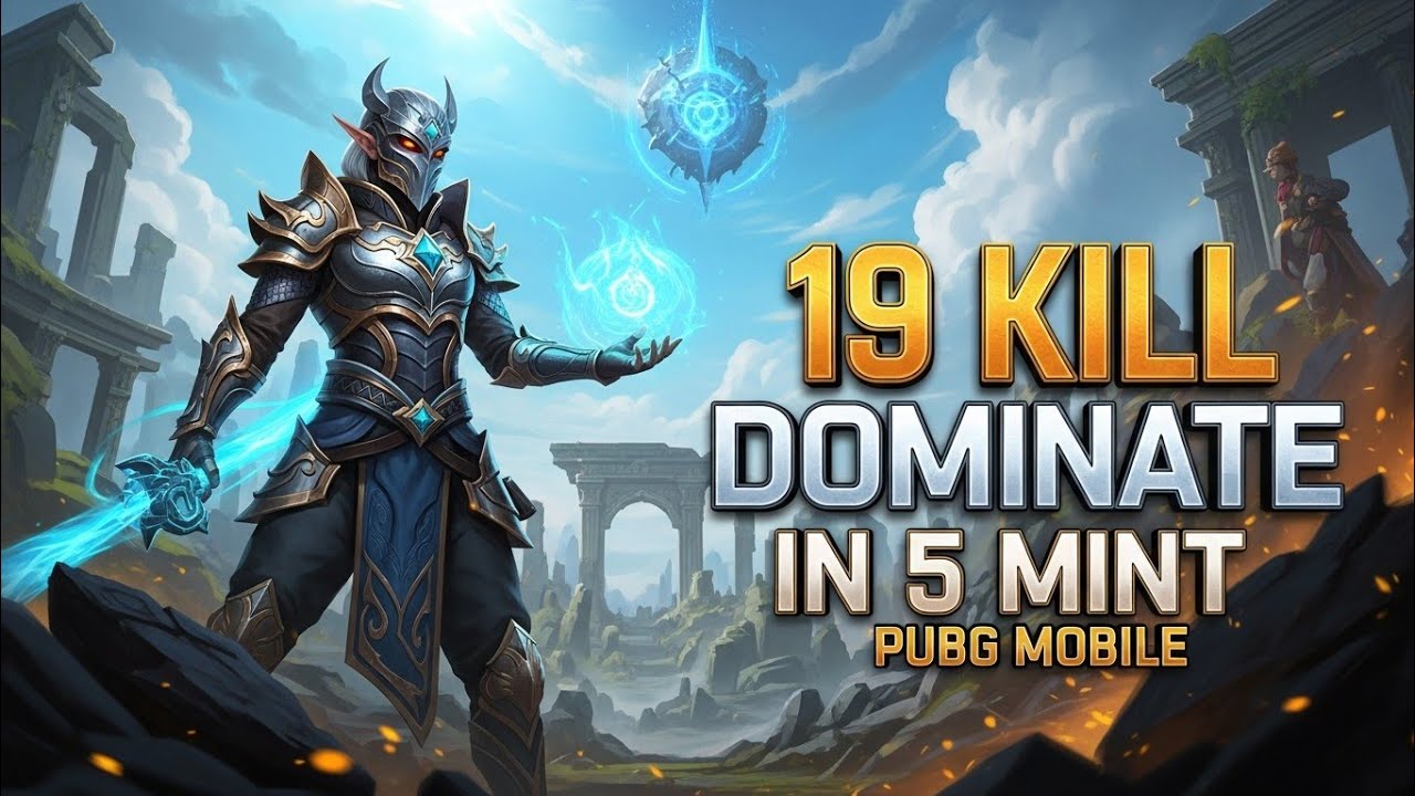 19 KILLS in 5 MINUTES? INSANE PUBG Mobile Domination!