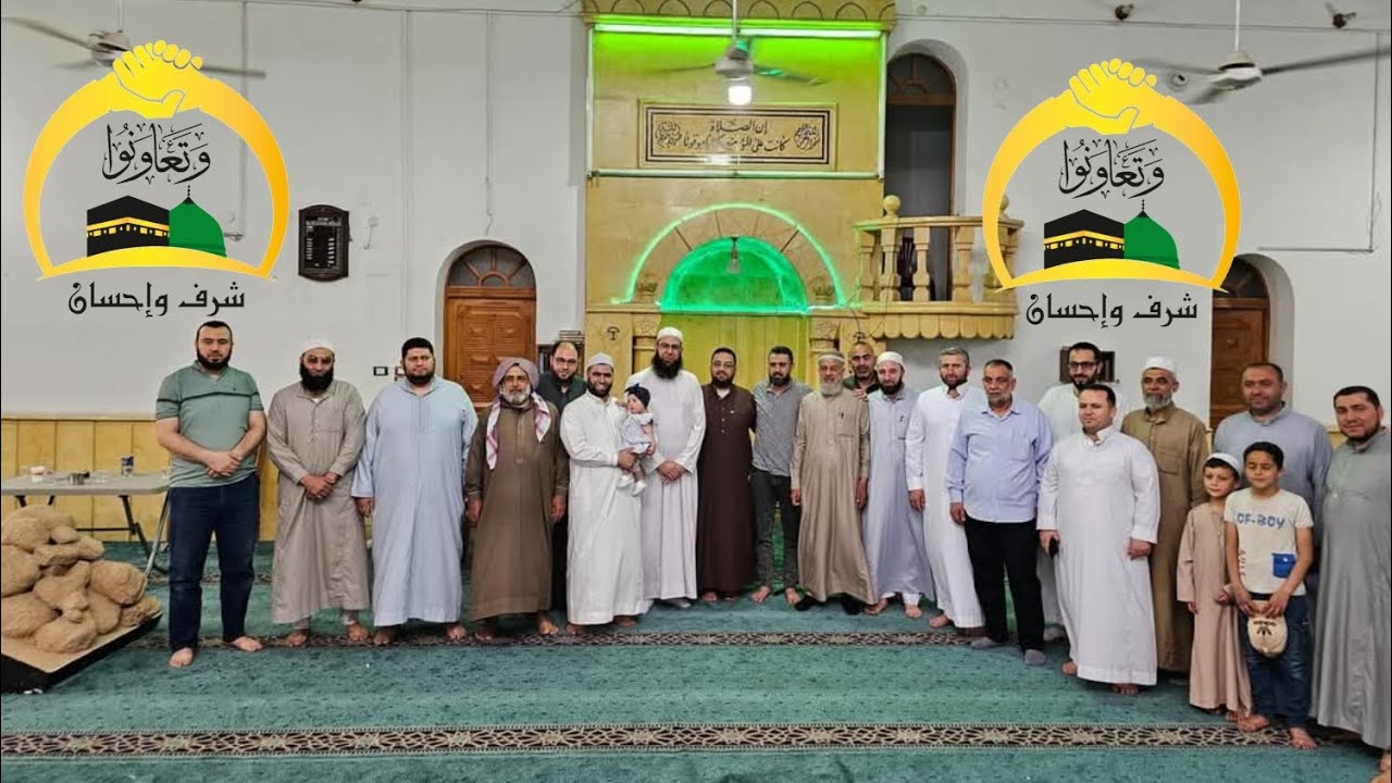 جانب من الدروس الدينية والإدارية للحجاج والذي أقيم في مسجد عبدالرحمان بن عوف في محافظة حلب الباب