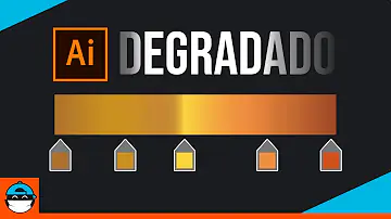 Como remover gradiente Illustrator?