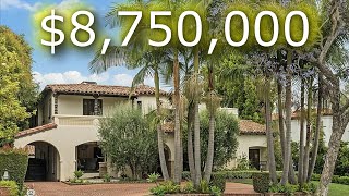 Inside this STUNNING $8,750,000 SPANISH STYLE Home in Beverly Hills California!