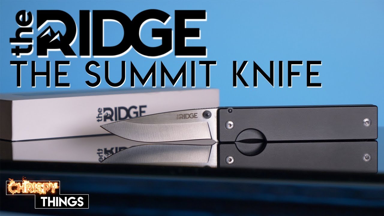 The Ridge Summit Knife Review The Ridge is more than just wallets