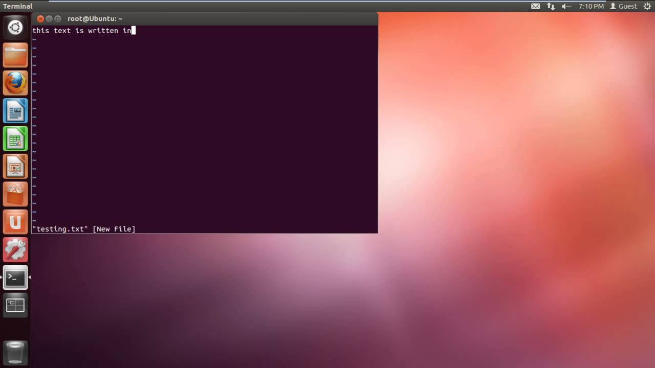 คำสั่ง vi Update New How to Use VI Unix Command