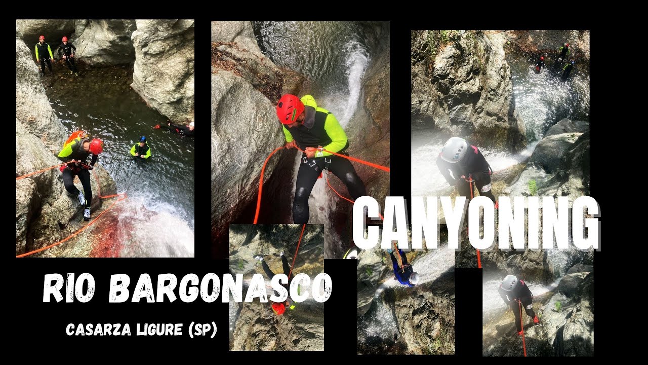 CANYONING-  Torrente Rio Bargonasco (Casarza Ligure GE)