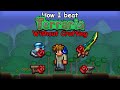How i beat terraria without crafting a single item