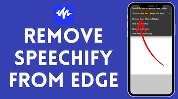 How to Remove Speechify From Edge (2024) | Delete Speechify From Edge