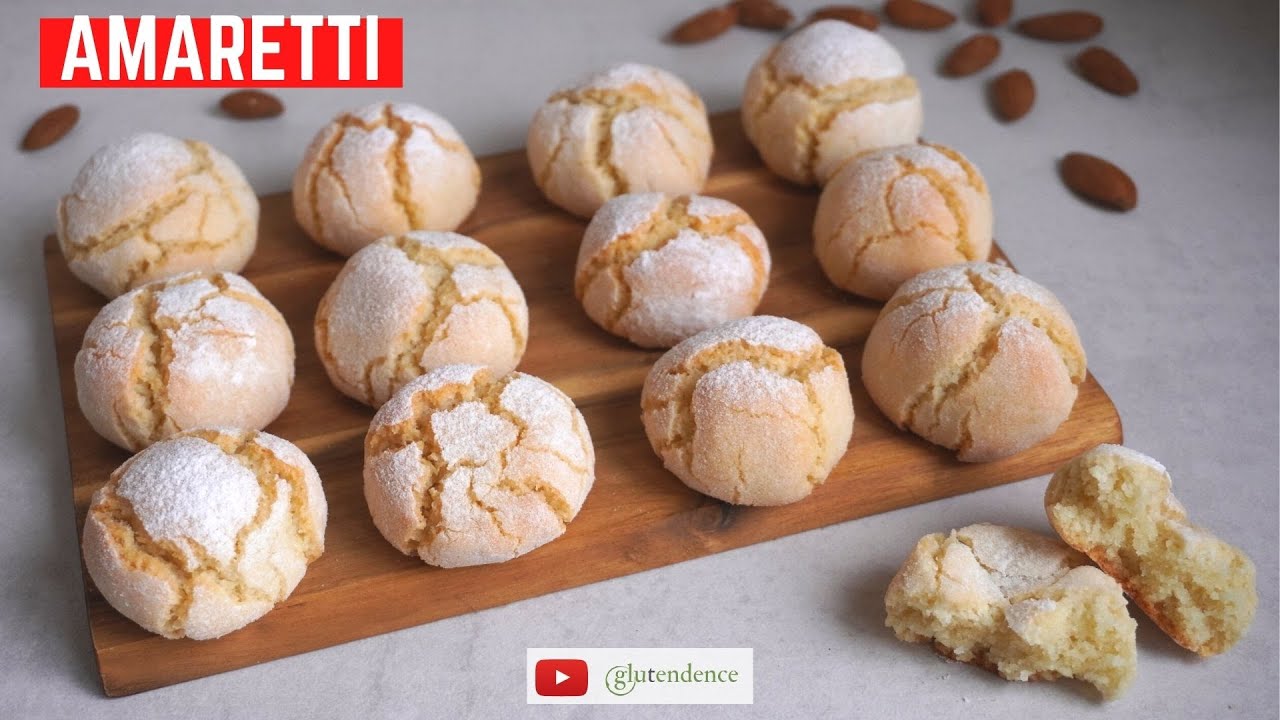 AMARETTI MORBIDI. Original Italian recipe. - YouTube
