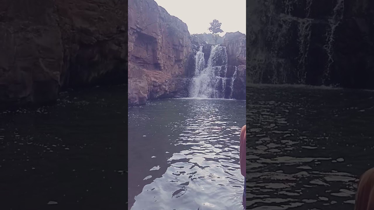 Zarwani waterfall , statue of unity YouTube