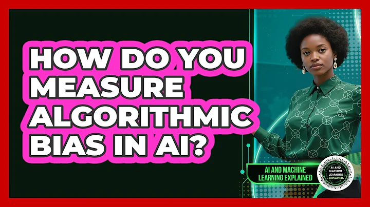 How Do You Measure Algorithmic Bias In AI? - AI and Machine Learning Explained