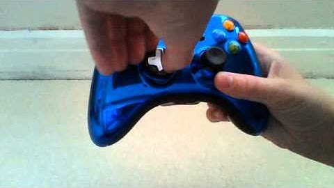 Chrome Series : Xbox 360 Controller Blue