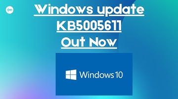 Windows update KB5005611