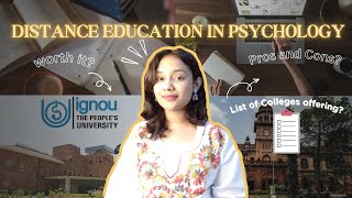 WATCH THIS!! Before Pursuing Psychology from Distance I IGNOU Distance Education