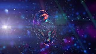 4K Space Moving Background - Floating Torus #AAVFX Live Wallpaper