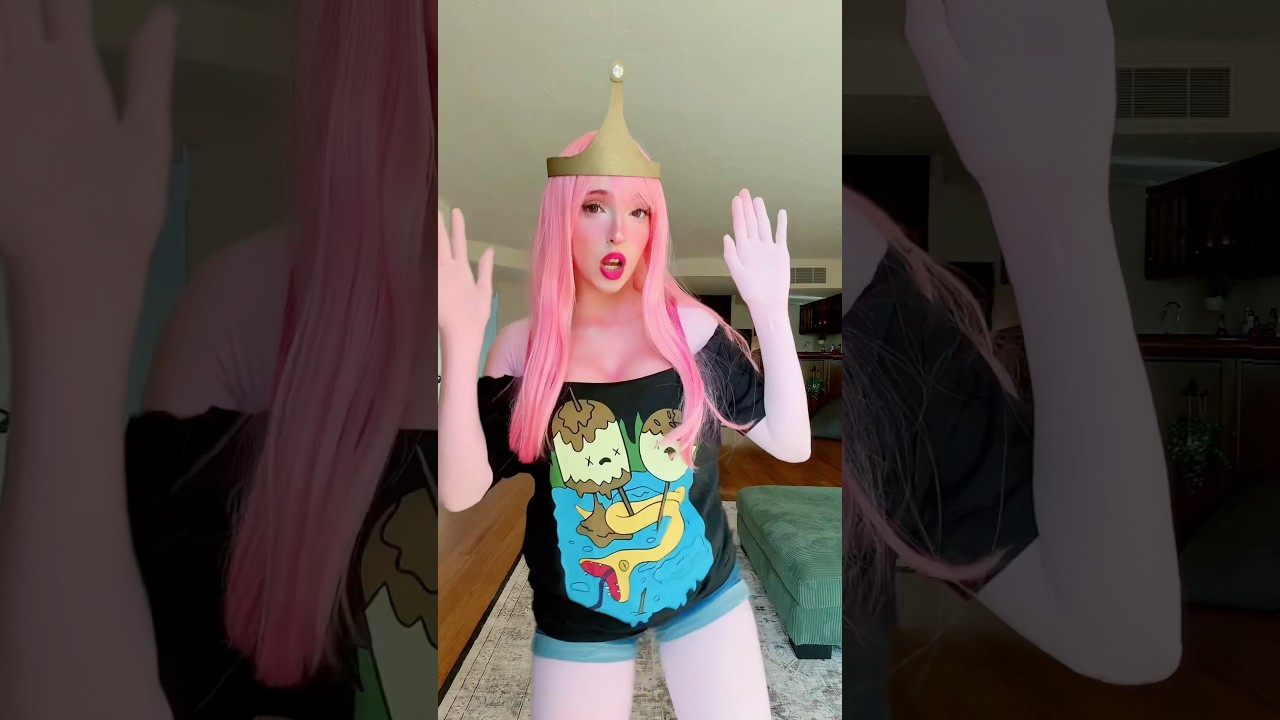 Princess Bubblegum does the shake it to the max trend 💃 #adventuretime #cosplay #princessbubblegum