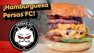 @ElchefMachete  elaboró La Hamburguesa de PERSAS FC de @ElZein