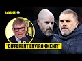Simon Jordan INSISTS That Big Ange Managing Spurs Is INCOMPARABLE To Ten Hag