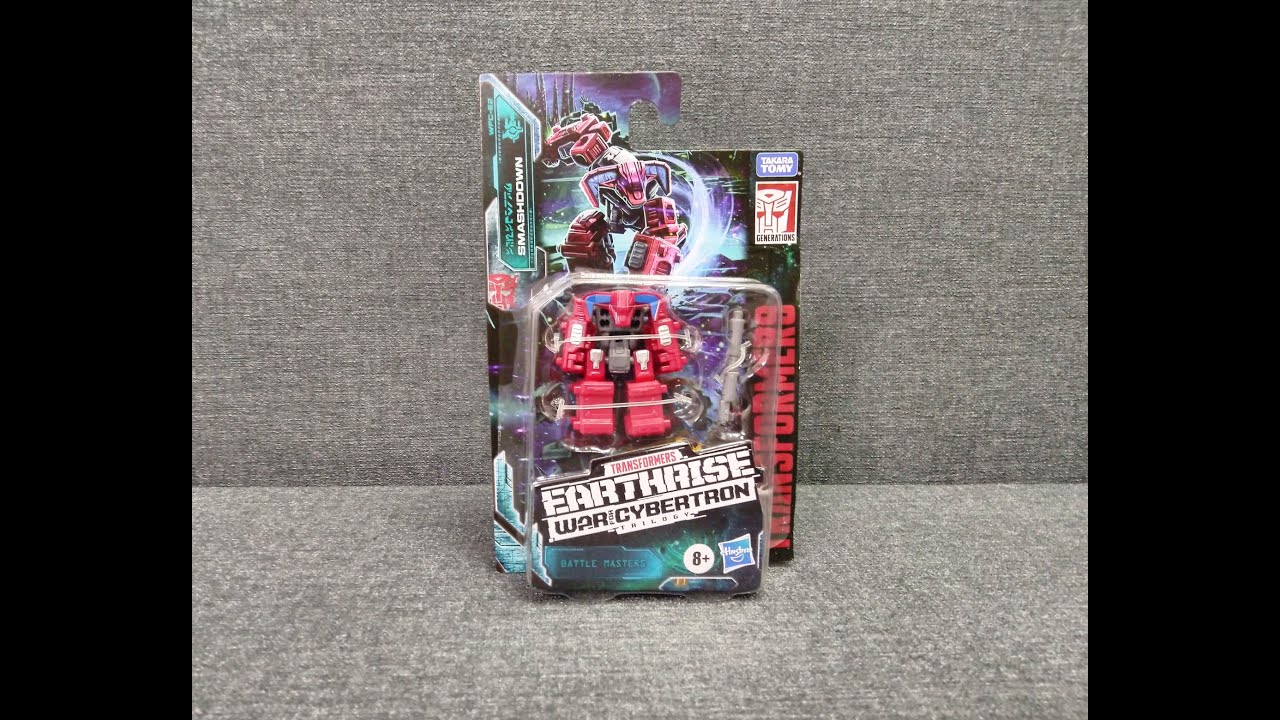 Обзор трансформера Smashdown - Earthrise WFC-E2 - Battle master -Hasbro. Музей Р-ТФ.