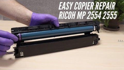 Drum replacement RICOH MP2554, MP2555, MP3054, MP3055