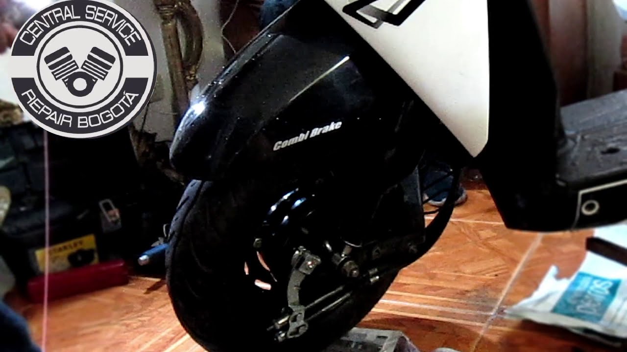 COMO CAMBIAR BANDAS FRENO DELANTERO// HONDA DIO110