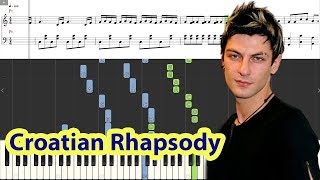 [Piano Tutorial] Maksim Mrvica - Croatian Rhapsody