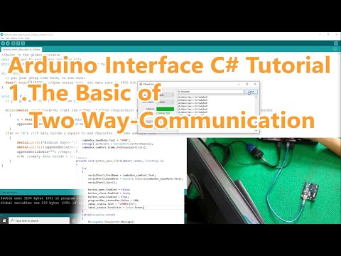 Arduino C# Serial Communication The Basic of Two Way-Communication