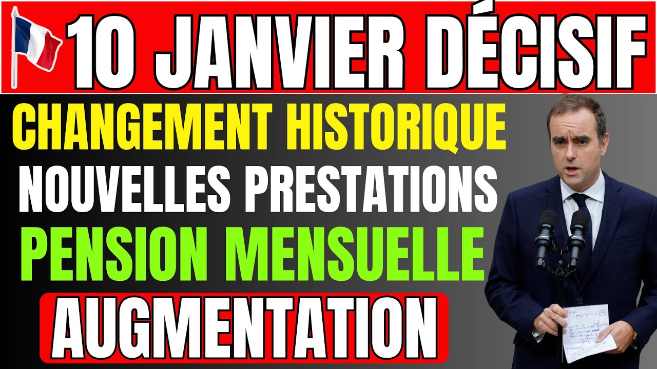 🧨 Quoi de neuf pour la retraite en 2026 ? Nouvelles prestations et règles à compter du 10 janvier!