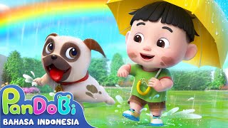 Sedang Hujan, Yuk Bermain di Luar 🌂| Bermain Bersama | Lagu Anak | Super Pandobi Bahasa Indonesia