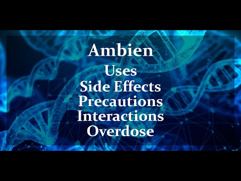 Ambien - Uses, Side Effects, and More