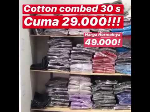 kaos polos cotton  combed  30s  premium quality YouTube