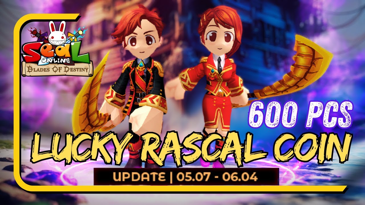 600 PCS Lucky Rascal Coin
