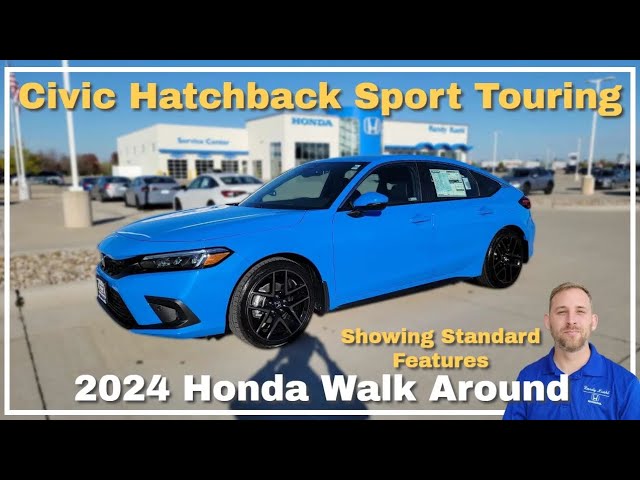 New 2024 Honda Civic Hatchback Sport Touring Hatchback in #E000592