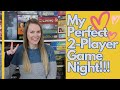 My perfect 2player game night  5 perfectly balanced games for one night of fun